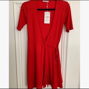 ZARA Trafaluc Wrap Dress size S - Brand NEW